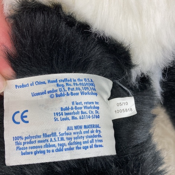Build-A-Bear Panda Teddy Bear Plush Stuffed Animal Toy 15” - Picture 11 of 13